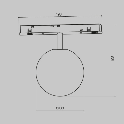 Трековый светильник Technical TR038-4-5WTW-DD-B  фото 8