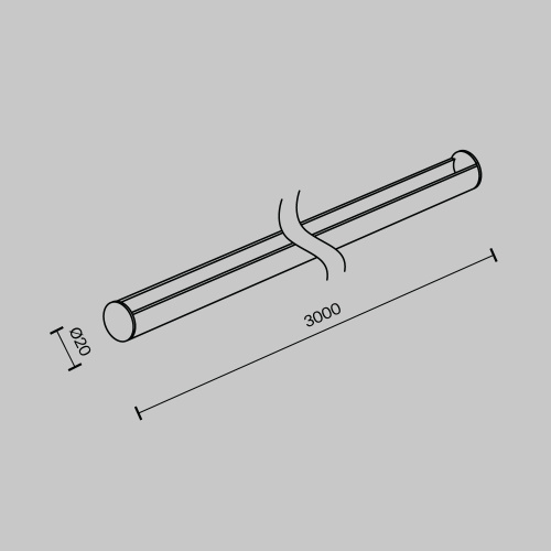 Комплектующие для текстильной подвесной системы Technical TRA130SR-3B  фото 3