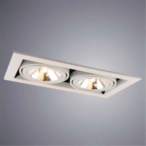 Встраиваемый светильник Arte Lamp Cardani Semplice A5949PL-2WH  фото 2