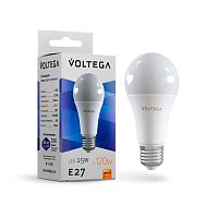Лампа светодиодная Voltega E27 15W 2800K матовая VG2-A60E27warm15W 7156 
