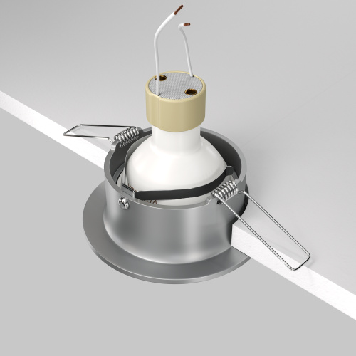 Встраиваемый светильник Maytoni Technical Slim DL027-2-01-S  фото 7