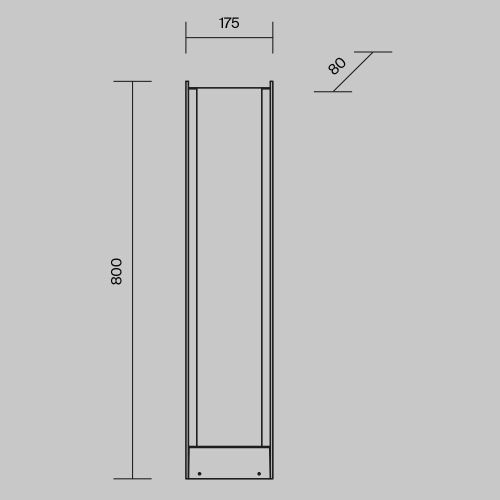 Ландшафтный светильник Outdoor O445FL-L20GF3K1  фото 7