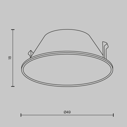 Комплектующие для светильника Technical Ring057-7-MG  фото 5