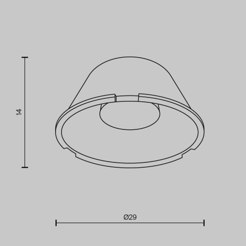 Комплектующие для светильника Technical LensD29-15  фото 5