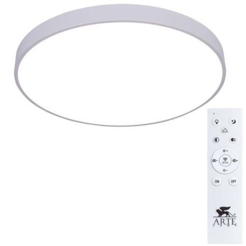 Потолочный светодиодный светильник Arte Lamp Arena A2671PL-1WH  фото 2