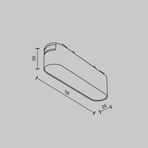 Трековый светильник Technical TR080-1-6W3K-W  фото 8