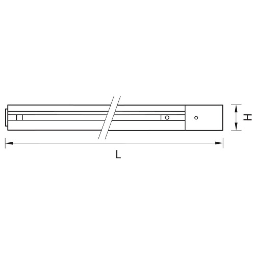 Шинопровод встраиваемый однофазный Lightstar Barra 501035  фото 2