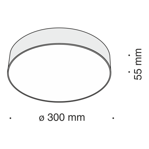 Потолочный светодиодный светильник Maytoni Zon C032CL-L43W4K  фото 5
