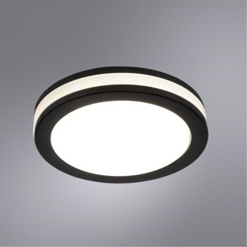Встраиваемый светодиодный светильник Arte Lamp Tabit A8430PL-1BK  фото 2