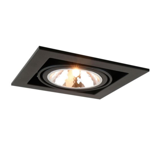 Встраиваемый светильник Arte Lamp Cardani Semplice A5949PL-1BK 