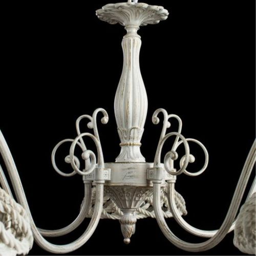 Подвесная люстра Arte Lamp Twisted A5358LM-5WG  фото 4