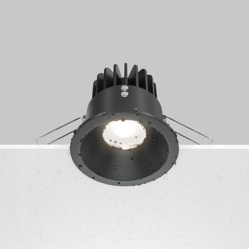 Встраиваемый светодиодный светильник Maytoni Technical Zoom DL034-L12W4K-B  фото 5