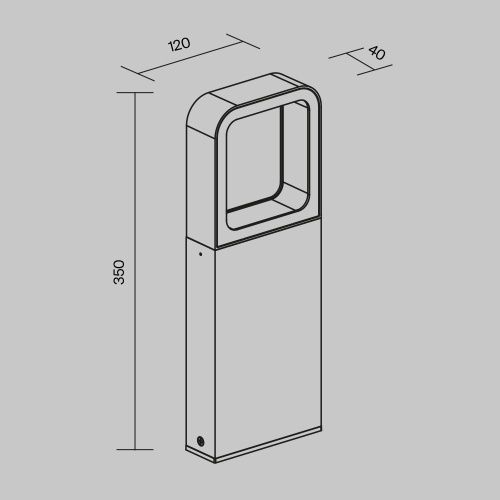 Ландшафтный светильник Outdoor O461FL-L7GF3K  фото 7