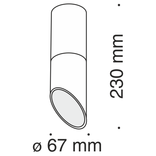 Потолочный светильник Technical C025CL-01B  фото 2
