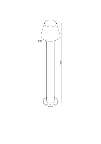 Ландшафтный светильник Outdoor O421FL-L5W  фото 6