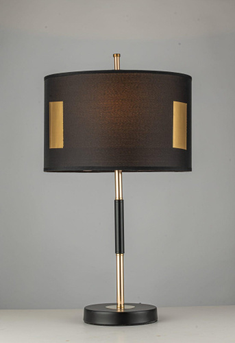 Настольная лампа Arti Lampadari Oggebio E 4.1.T2 BKG  фото 3
