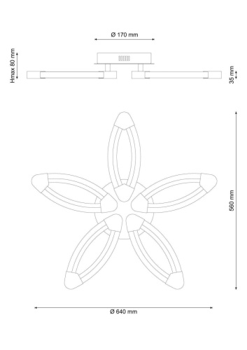 Потолочная светодиодная люстра Lucia Tucci Modena 183.5 LED  фото 3