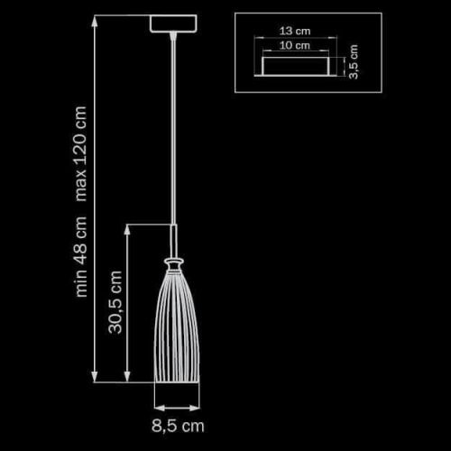 Подвесной светильник Lightstar Simple Light 810 810011  фото 2