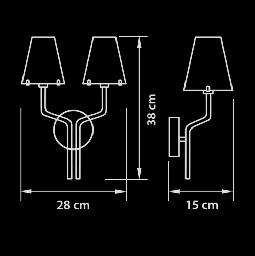 Бра Lightstar Diafano 758622  фото 2