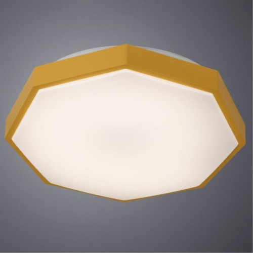 Потолочный светодиодный светильник Arte Lamp Kant A2659PL-1YL  фото 2