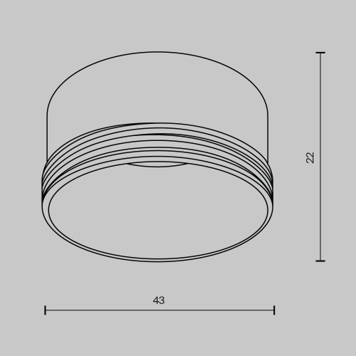 Комплектующие для светильника Technical RingS-5-W  фото 4