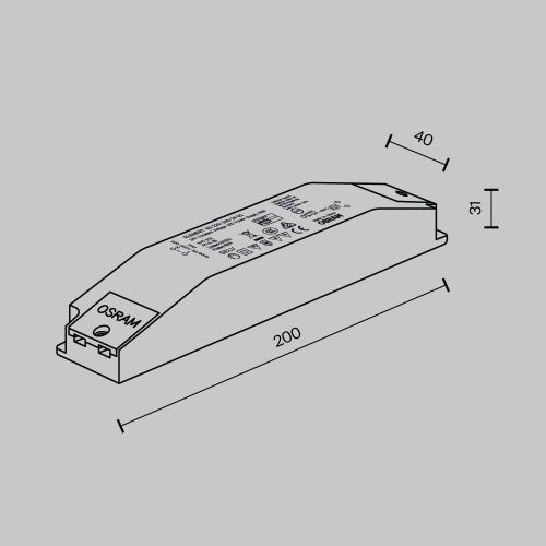 Комплектующие для трековой системы Technical 60/220-240/24 G2  фото 3