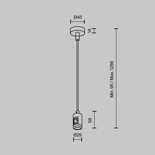 Комплектующие для трековой системы Technical TRA157SW-B1-BS  фото 5