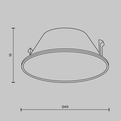 Комплектующие для светильника Technical Ring057-7-CH  фото 5