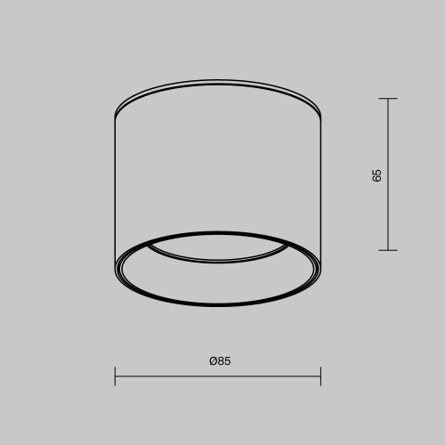 Потолочный светильник Technical C096CL-GX53-W  фото 6