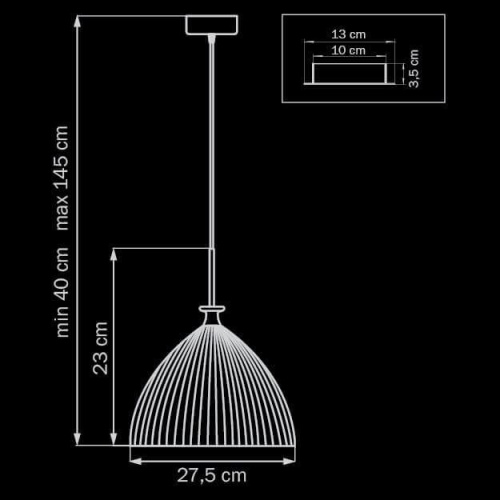 Подвесной светильник Lightstar Simple Light 810 810030  фото 2