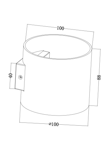 Бра Maytoni Rond C066WL-01MG  фото 9