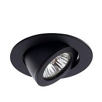 Встраиваемый светильник Arte Lamp Accento A4009PL-1BK 