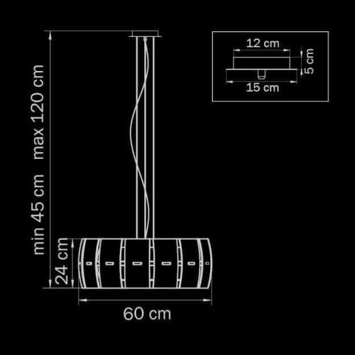 Подвесной светильник Lightstar Lamella 801046  фото 2