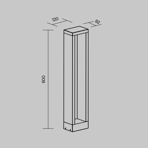 Ландшафтный светильник Outdoor O462FL-L10GF3K  фото 6