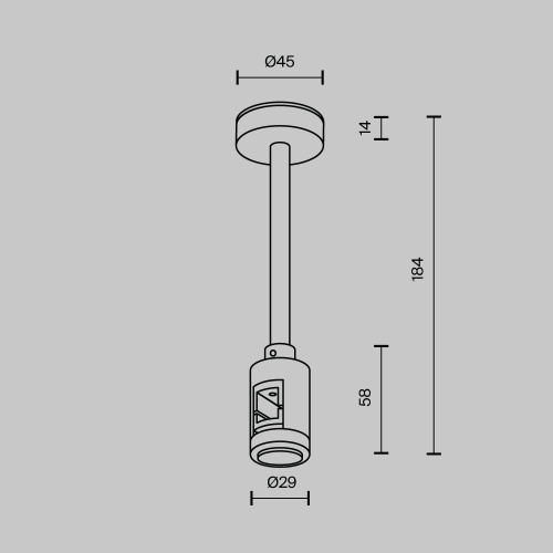 Комплектующие для трековой системы Technical TRA156С-SL1-B  фото 5